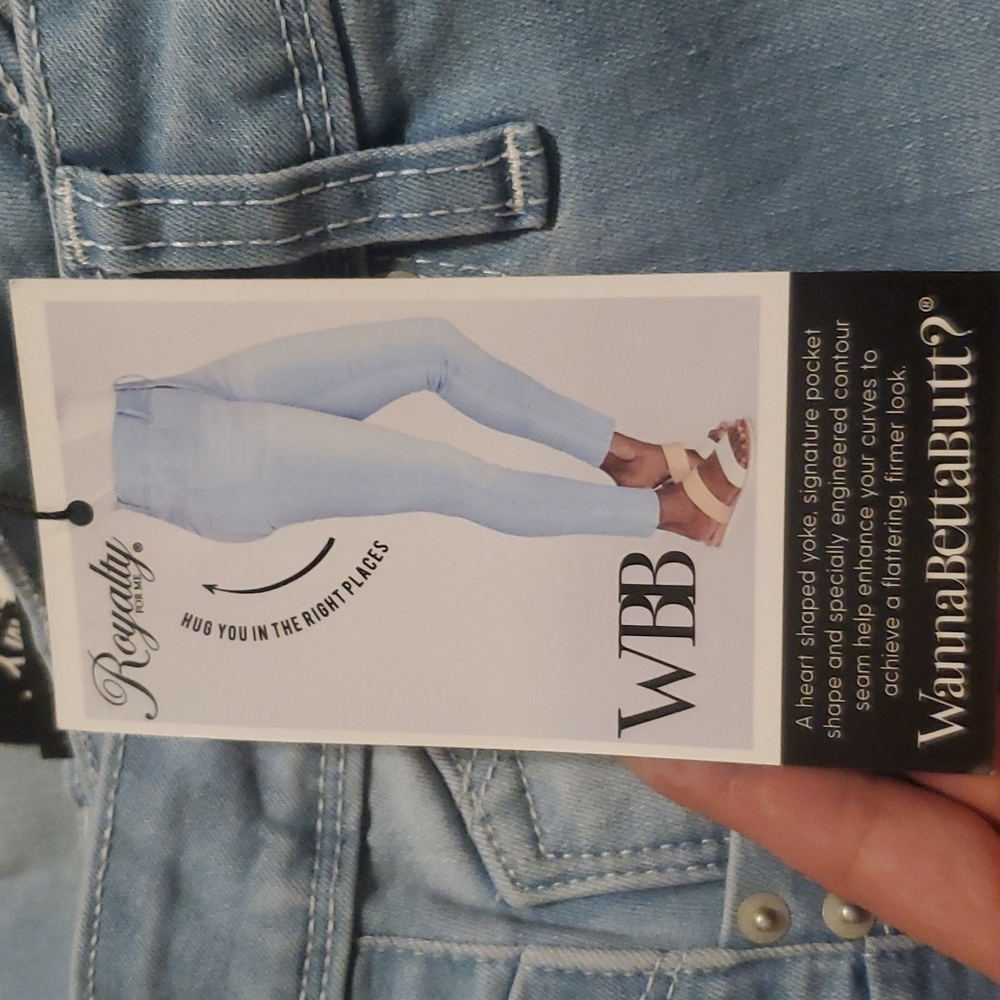 ROYALTY MID RISE JEANS - Picture 5 of 5
